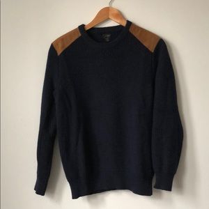 J.Crew Shoulder Patch Sweater